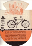 Hercules Fahrrad Programm ca. 1936