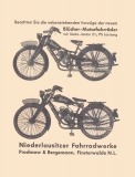 Bluecher Motorfahrrad Prospekt ca. 1938