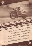 BMW program 1933