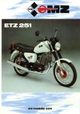 Preview: MZ ETZ 251 Prospekt 1989 Preview: MZ ETZ 251 Prospekt 1989