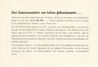 Preview: MZ 125/2 Prospekt ca. 1957