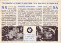 Preview: BMW R 5 + R 6 Prospekt 1937