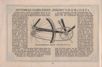 Brennabor Fahrrad Programm 1921 Teil 1