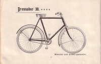 Brennabor bicycle program 1899 part 2