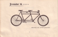 Brennabor bicycle program 1899 part 2