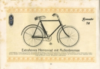 Brennabor Fahrrad Prospekt 1925 Teil 2
