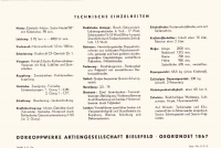 Preview: Dürkopp ML 100 Prospekt 9.1951 Preview: Dürkopp ML 100 Prospekt 9.1951