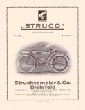 Struco Leichtmotorrad 1,75 PS Prospekt ca. 1923