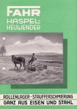 Fahr Haspel-Heuwender brochure 1937