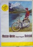 Meister Moped Plakat 1950er Jahre