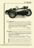 Stoye sidecar program 1934