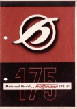 Hoffmann Modell 175-2 Prospekt ca. 1952