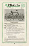 Urania bicycle program 1928