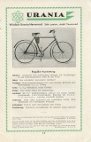 Urania bicycle program 1928