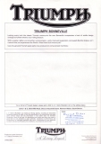 Preview: Triumph Bonneville USA Prospekt 1986