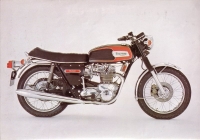 Preview: Triumph Trident 750 Prospekt ca. 1975