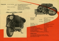 IWL Wiesel SR 56 scooter brochure 1956