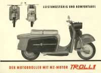 IWL Troll 1 scooter brochure ca. 1963