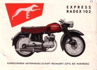 Express Radex 102 brochure 1957