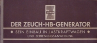 Zeuch Generator brochure ca. 1940