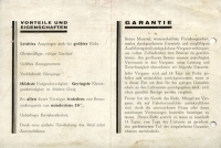 Preview: Juhasz Register Vergaser 1920er Jahre