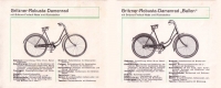 Gritzner Fahrrad und Motor-Fahrrad Prospekt ca. 1933