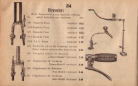 Goldberg Fahrrad Teile Programm 1934/35