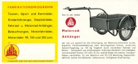 Bauer B 150 Prospekt 1950er Jahre