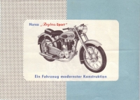 Preview: Horex Regina 350 ccm Prospekt 1952