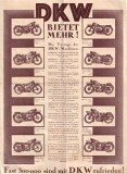 DKW Programm 1931