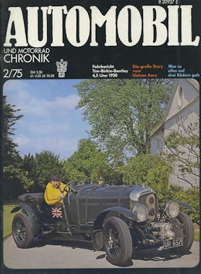 Automobil und Motorrad Chronik 1975 Heft 2