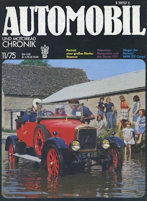 Automobil und Motorrad Chronik 1975 Heft 11