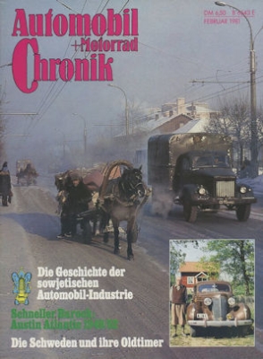 Automobil und Motorrad Chronik 1981 Heft 2