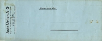 Auto-Union Versandbeutel 1930er Jahre