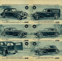 Preview: Auto-Union Pkw Programm 1936