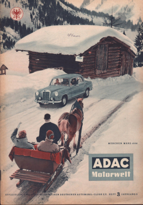 ADAC Motorwelt 1956 Heft 3