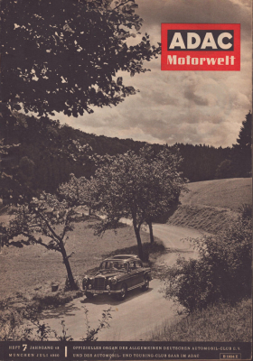 ADAC Motorwelt 1960 Heft 7