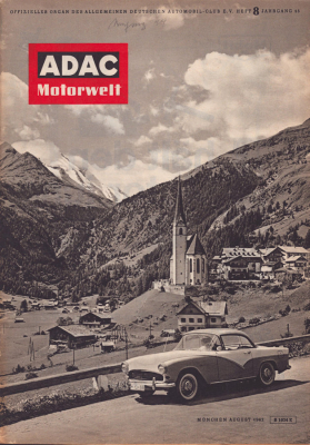 ADAC Motorwelt 1962 Heft 8
