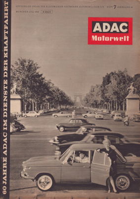 ADAC Motorwelt 1963 Heft 7