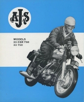 AJS Modell 33 750 / 33 CSR 750 Prospekt 1963-1966