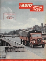 Auto, Motor & Sport 1952 Heft 20