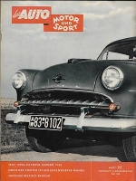 Auto, Motor & Sport 1954 Heft 25