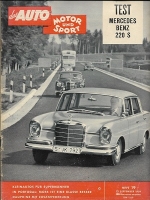 Auto, Motor & Sport 1959 Heft 11