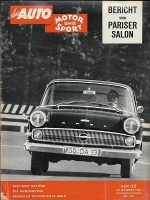Auto, Motor & Sport 1959 Heft 22
