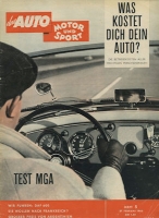 Auto, Motor & Sport 1960 Heft 5