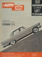 Auto, Motor & Sport 1960 Heft 21