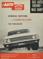 Auto, Motor & Sport 1961 No. 14