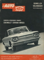 Auto, Motor & Sport 1961 No. 19