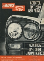 Auto, Motor & Sport 1961 No. 23