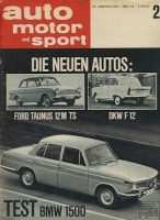 Auto, Motor & Sport 1963 No. 2